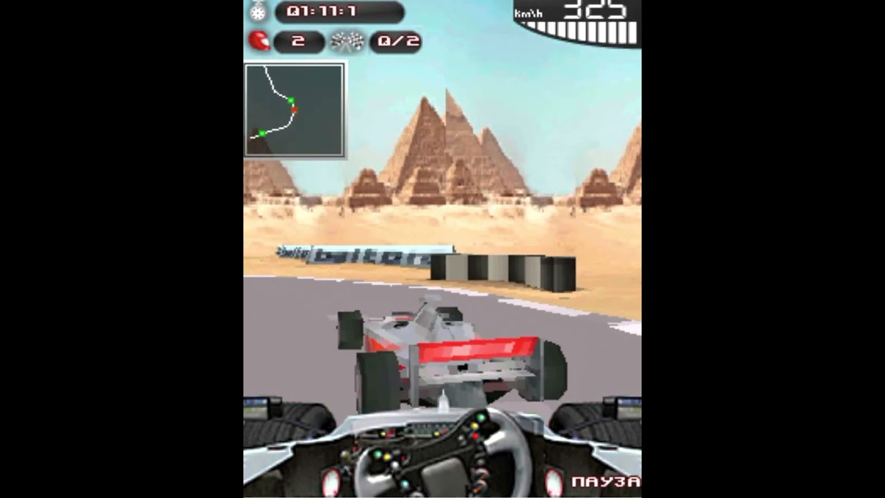 formula racing 2010 Russian full hd Java gameplay
