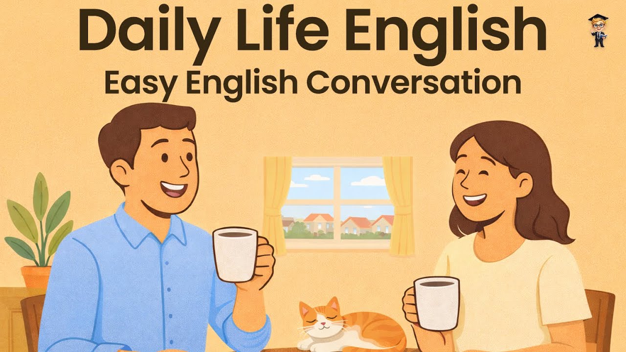 Learn English Through Daily Life ☀️ | Easy Real Conversations for ...