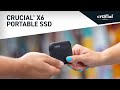 Micron Crucial X6 1TB  外接式SSD product youtube thumbnail