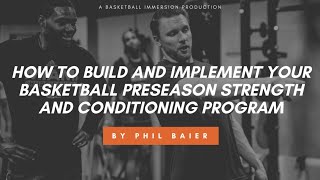 Famous How to Build and Implement Basketball Preseason Strength and Conditioning Program Profile