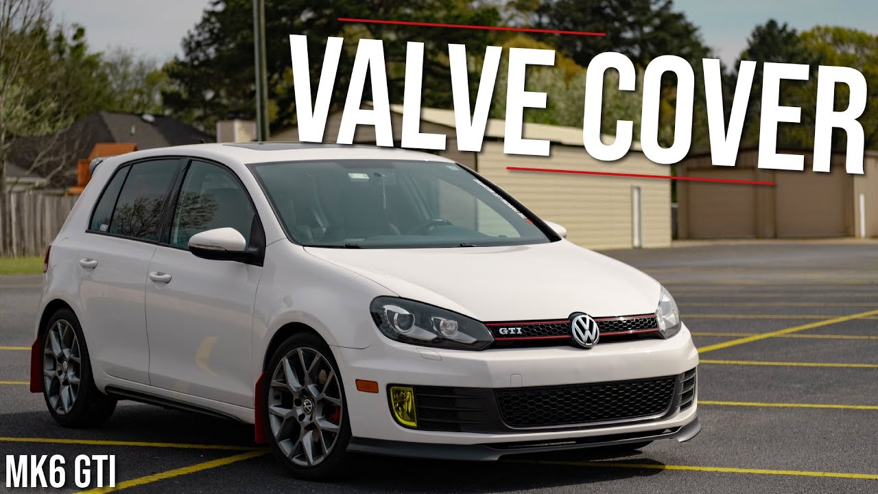 Resealing The Valve Cover On My MK6 GTI YouTube