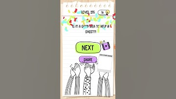 Brain Test : Tricky Puzzles | Level 255 Walkthrough Solutions | ( WITH EXPLANATIONS)