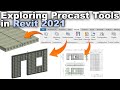 Exploring the NEW Precast Tools in Revit 2021