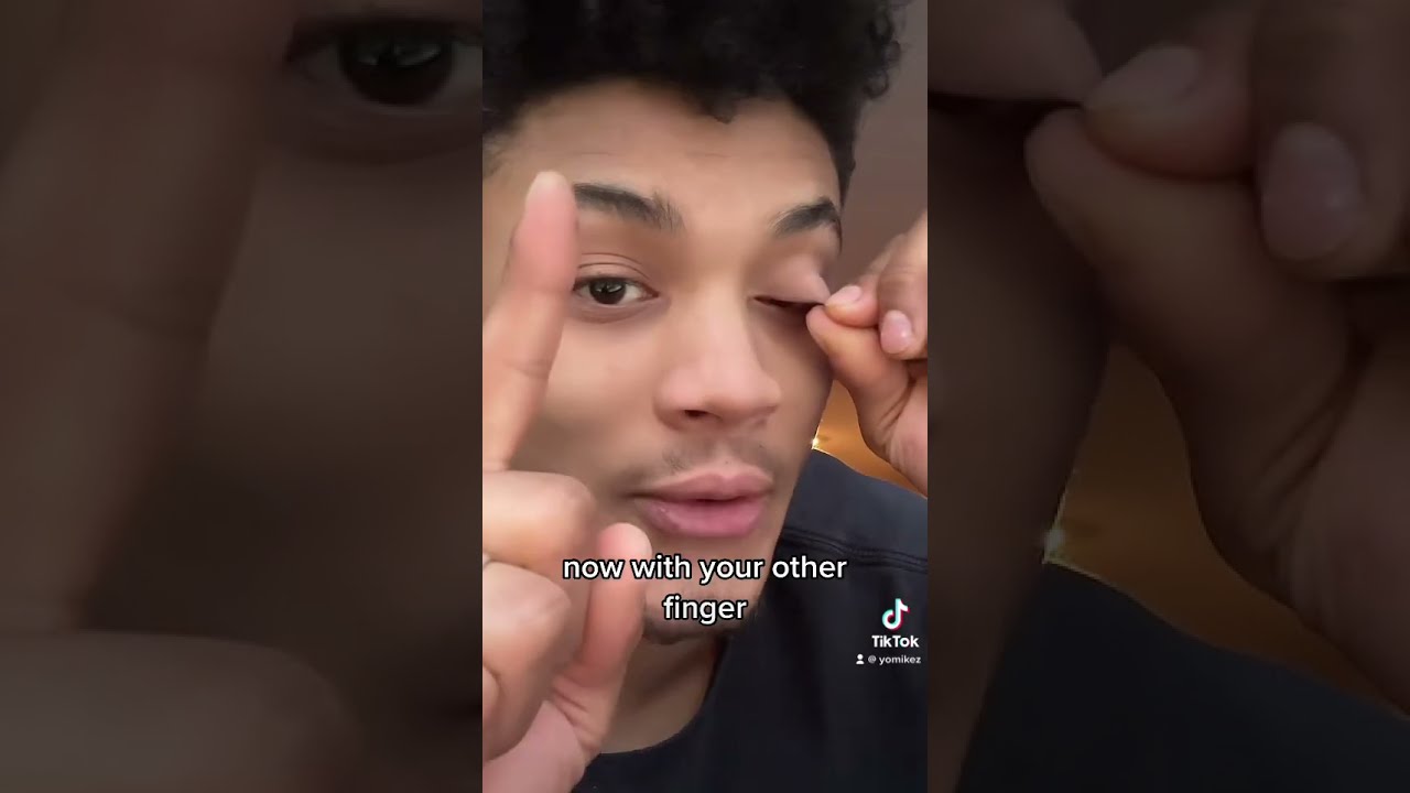How To FLIP YOUR EYELIDS Shorts Lifehacks Bodyhacks