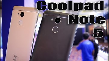Coolpad Note 5 Impressions and Hands On