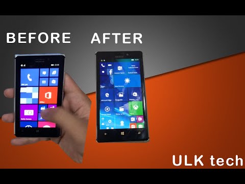 Desteklenmeyen Nokia Lumia'ları Windows 8.1'den Windows 10'a yükseltmek | ULK Tech