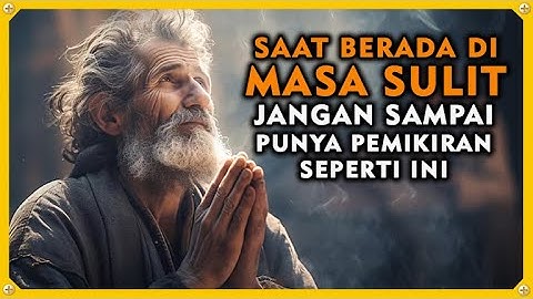 SAAT KAMU BERADA DI TITIK TERENDAH, JANGAN PERNAH MEMILIKI 8 CARA BERPIKIR INI #PannadikaChannel