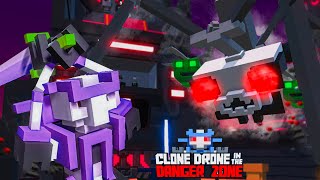 РОБОТЫ ХОТЯТ УНИЧТОЖИТЬ ЧЕЛОВЕЧЕСТВО! Прохождение Игры Clone Drone in the Danger Zone от Cool GAMES видео