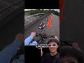 POR 1 SEGUNDO ELE NÃO CAIU DA PONTE😱 #shorts #motovlog #tense
