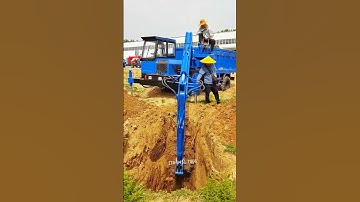 One machine is multi-use and saves time and labor. Four-way digging gantry cranes and burial tru