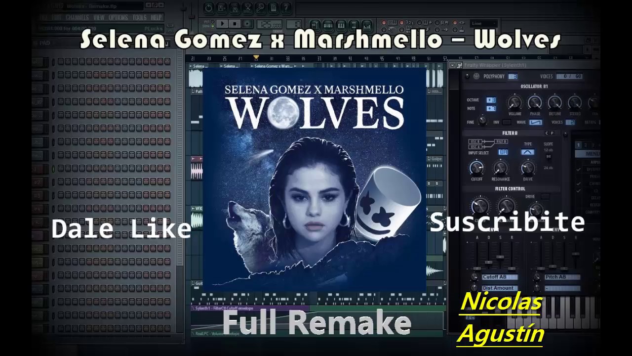 Selena Gomez, Marshmello - Wolves Fl Studio