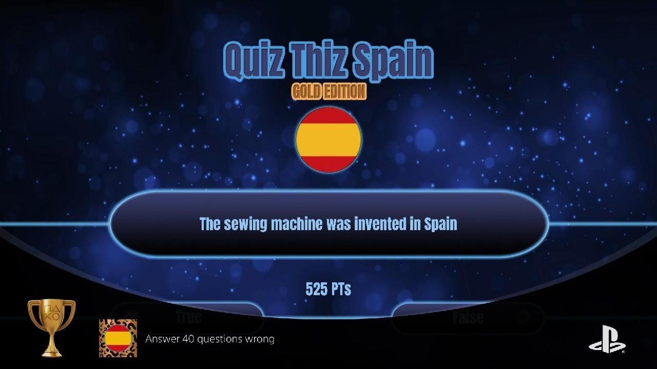 Quiz Thiz Spain: Gold Edition Answer 40 questions wrong (GOLD)