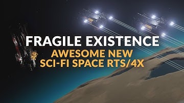 FRAGILE EXISTENCE | NEW Sci-Fi Space RTS Gameplay & Details - Strategy Game 2022