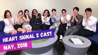 INTERVIEW WITH THE CAST OF HEART SIGNAL 2! DRAMAFEVER MAY, 2018