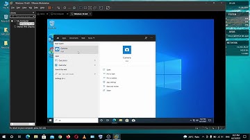 Webcam working in VMware