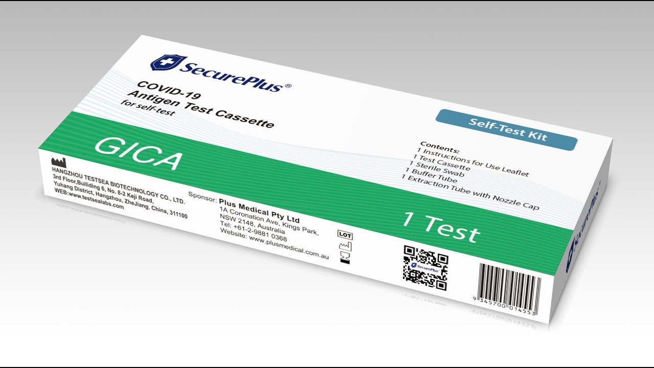 SecurePlus COVID-19 Antigen Test Cassette Video Guide - YouTube