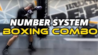 BOXING number system combos 1-6