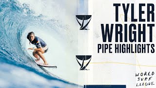 2x World Champ Tyler Wright Pipeline Highlights