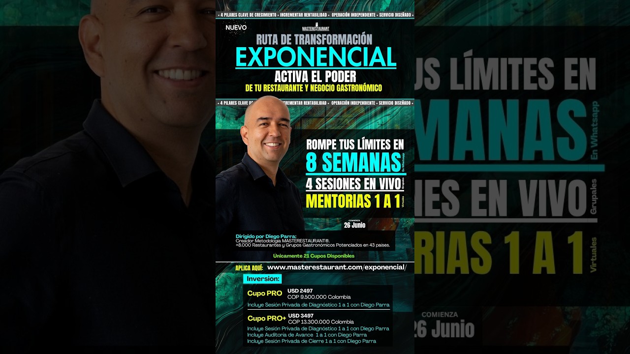 Mira este video de 5 min para ver si el programa EXPONENCIAL es para ti
