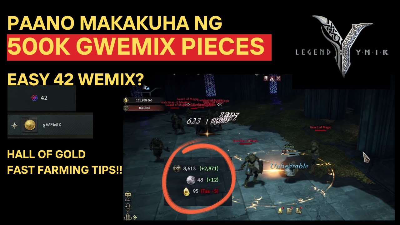 Legend of Ymir | Paano makakuha ng 500k gwemix? Guide para mas mabilis ka mkakuha ng gwemix!