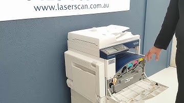 Replace Toner Cartridge in Fuji Xerox DocuCentre SC2020 Printer