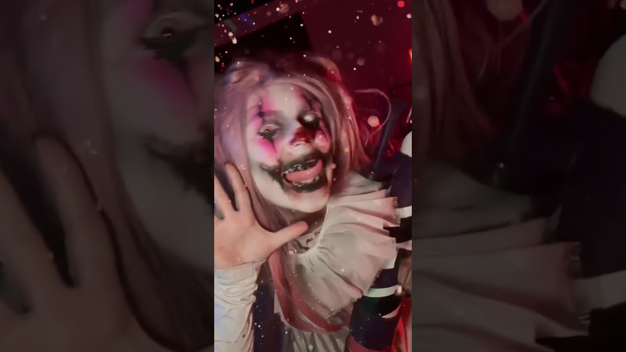 Creepy Clown 🤡 #shorts #clowns #hauntedhouse