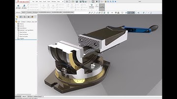 Fast Version : How to design a double angle vice in Solidworks
