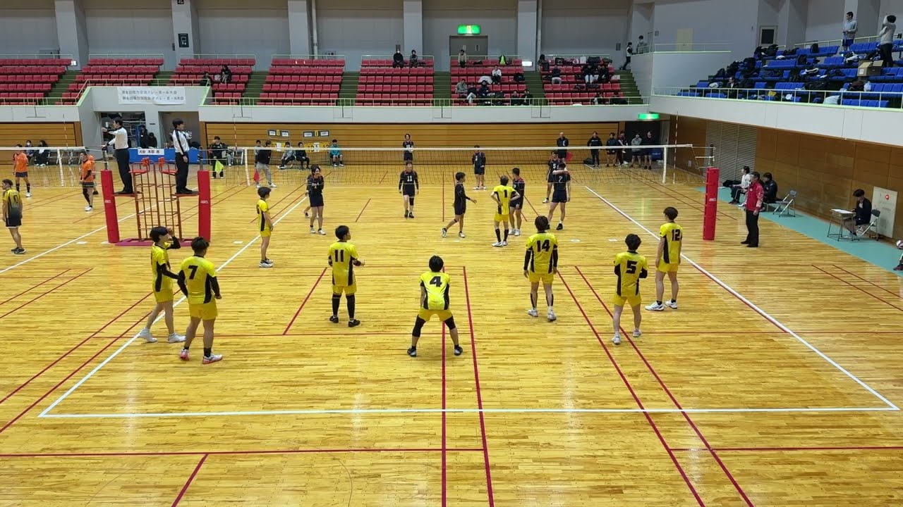 2026.1.17 電力交流バレーボール大会　J-POWER vs 中国電力　1セット目