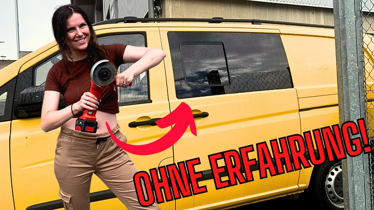 Camper-Traum wird wahr: Schiebefenster Einbau für atemberaubende Aussichten - DIY Special!