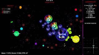 AGAR.IO -MONTAGE - WIN / FAIL - COMPILATION #4
