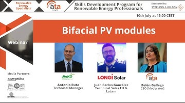 Bifacial PV modules