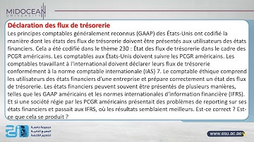 Principes de Comptabilité - le cours 8 - L