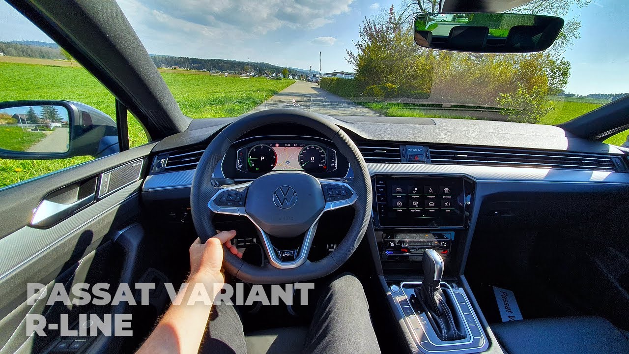 Volkswagen Passat Variant R-Line 2020 Test Drive Review POV