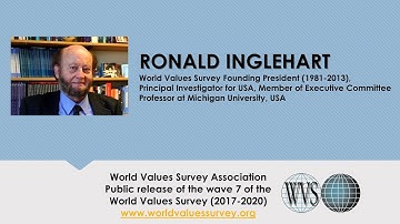 WVS Wave 7 Data Public Launch Talk: Ronald Inglehart