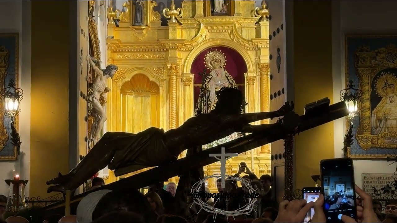 El Cristo de las Almas… La Virgen de Gracia de Los Javieres entra en Montesión Enero26
