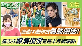 羅志祥膝痛復發 竟是半月板破裂！修復半月板 只要縫合開2個小洞！這些NG動作很傷膝關節！膝蓋磨損長骨刺 每天10分鐘腿部間歇運動護膝！健康2.0 20220820 (完整版)