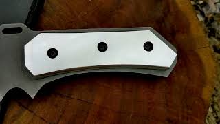 Resident Evil 5: Albert WESKER STARS version Game Replica Full Tang Knife with Sheath