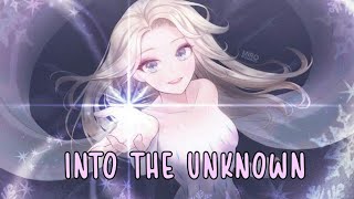 ♫Nightcore♫ - Into the Unknown - Idina Menzel & AURORA→Lyrics←