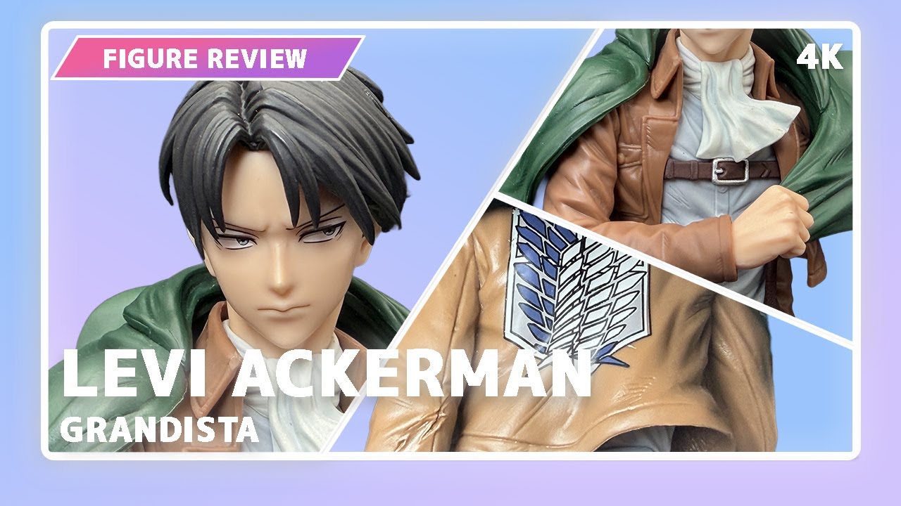 Levi Ackerman Figure Review – Grandista -Levi- | Attack on Titan Prize Figure by Banpresto