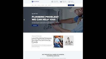 Plumbing Construction Html Templates | template monster