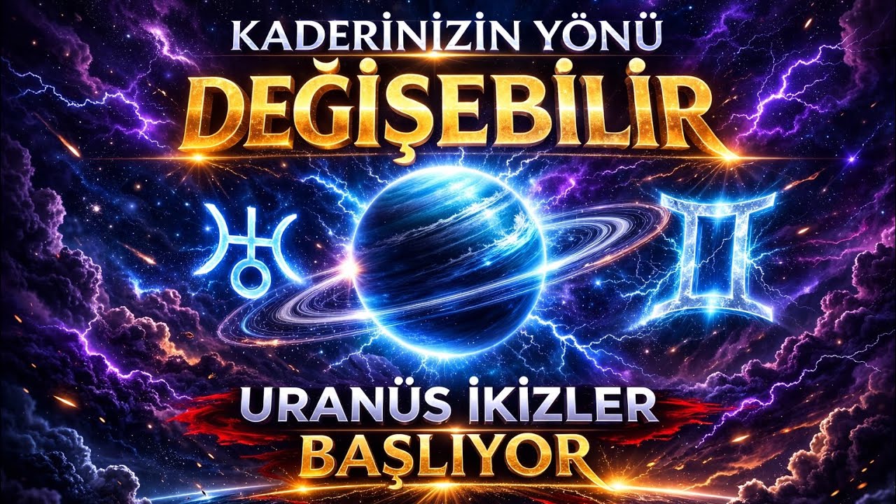 URANÜS İKİZLER | KADERİNİZİN YÖNÜ DEĞİŞEBİLİR