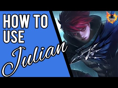 Julian Best Build Guide and Gameplay || Mobile Legends How to use Julian 2022  @AndrewvanMOBATv