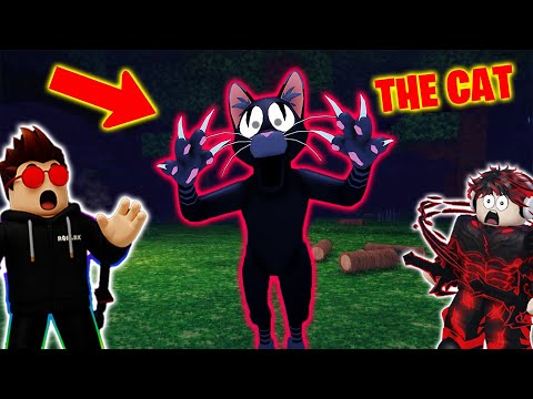 AKU DAN ADIKKU IKUT GLADIATOR TAPI ADA KUCING BESAR INI DI MALAM 99 DAY DI HUTAN 