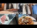 〔VLOG〕早起きして資格勉強に励む休日 / 代官山カフェで美味しいワッフル🧇 / 22SS展示会に行く(RANDEBOO) / 桜満開のラテ🌸