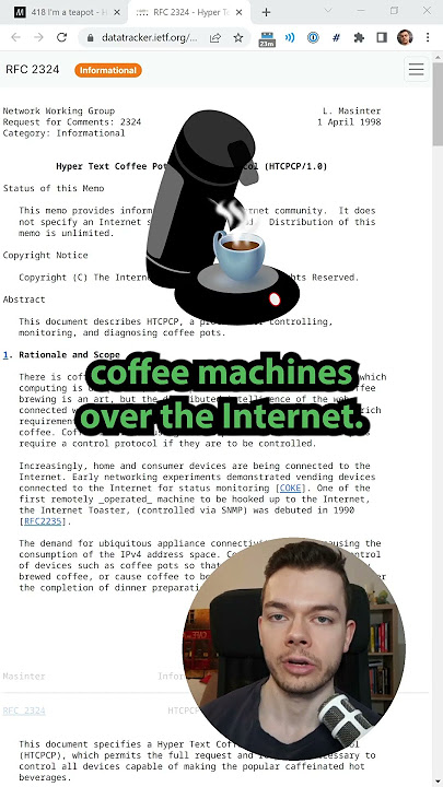 What’s the Meaning of HTTP 418 I’m a Teapot?