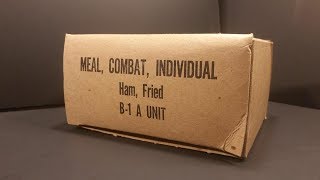 1966 Vietnam Meal Combat Individual MCI Fried Ham Vintage MRE Review Taste Testing