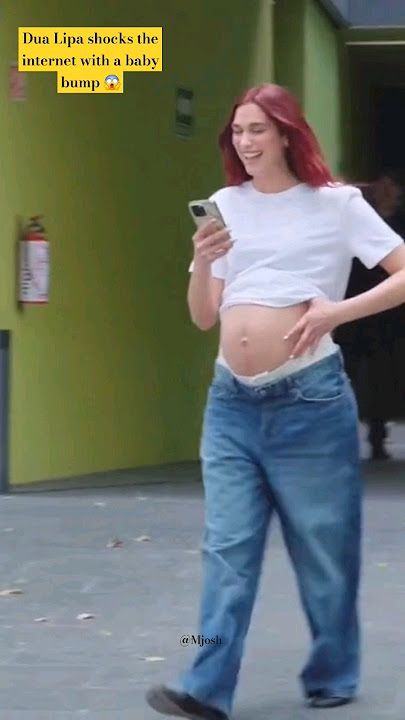 Dua Lipa shocks the internet with her pregnancy 😱 #dualipa #pregnancy #albania #fypシ゚viral #foryou
