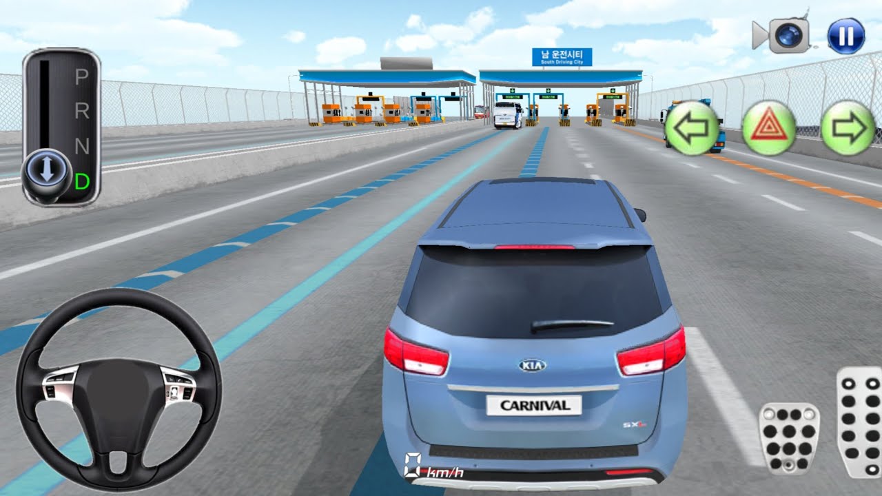 New Kia Carnival⚡3d driving class parking about 🚘washing 🚨Android game play Android game play