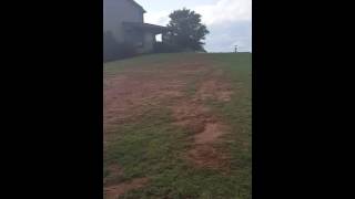 When red clay and grass don't get along ...