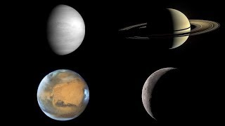 Jupiter, Saturn, Venus, and the Moon Line-up this Month